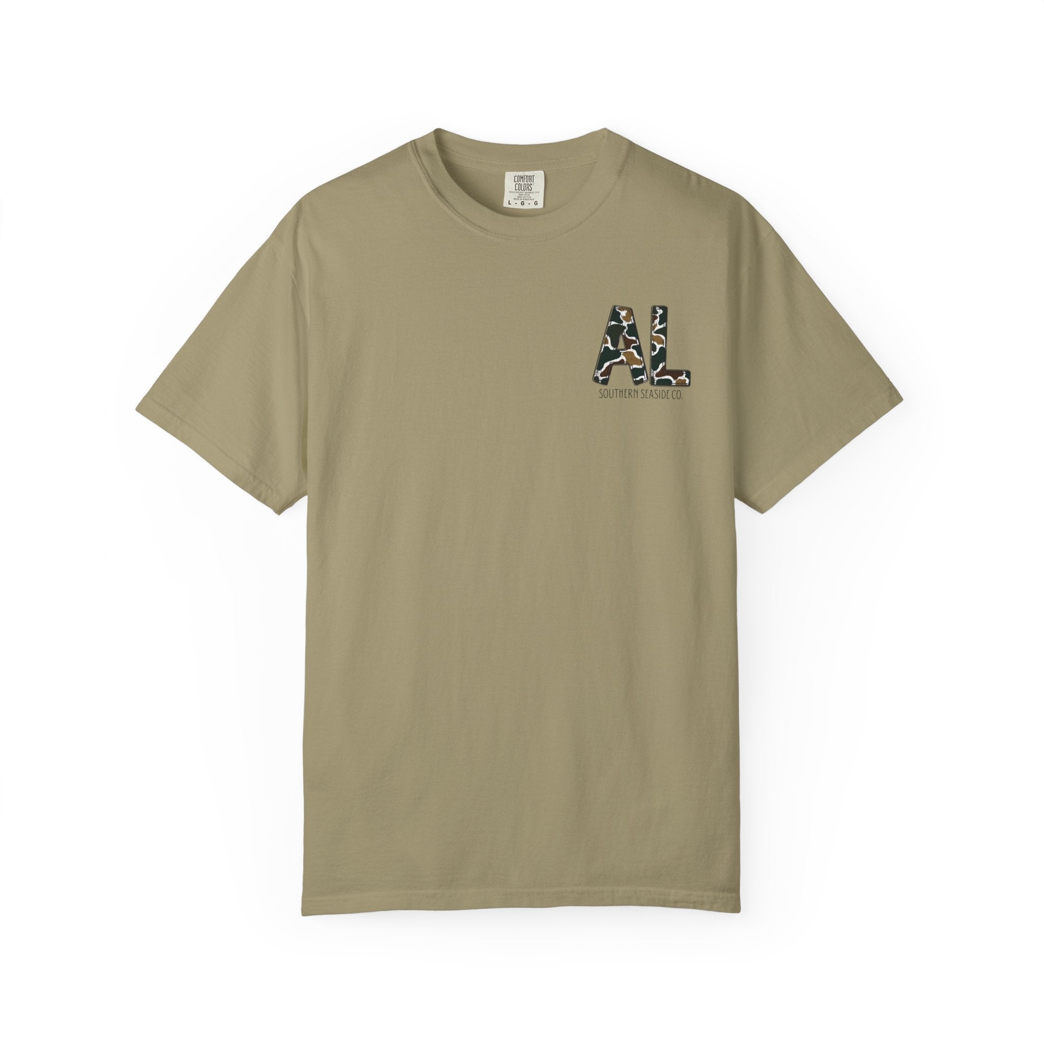 Camouflage Alabama Comfort Colors Graphic Tee