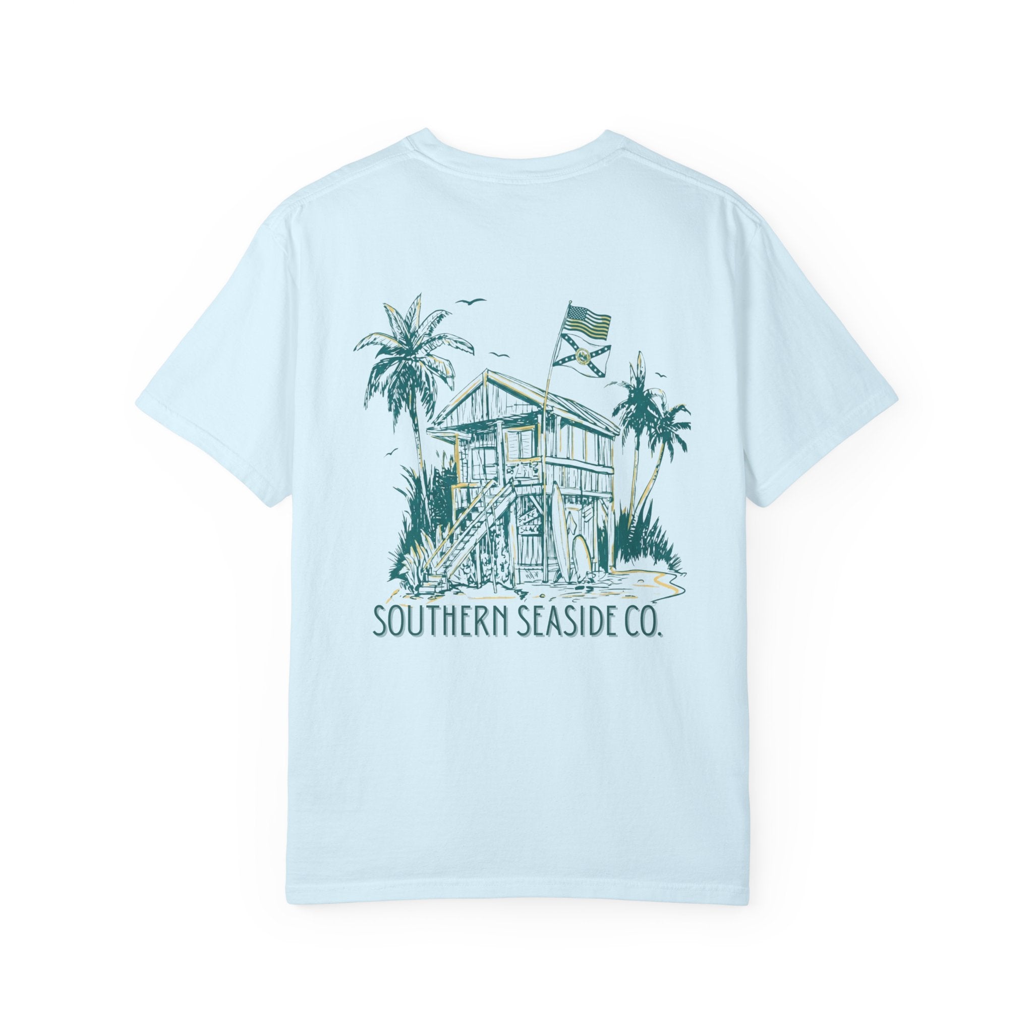 Southern Seaside Shack House Comfort Colors® Tee