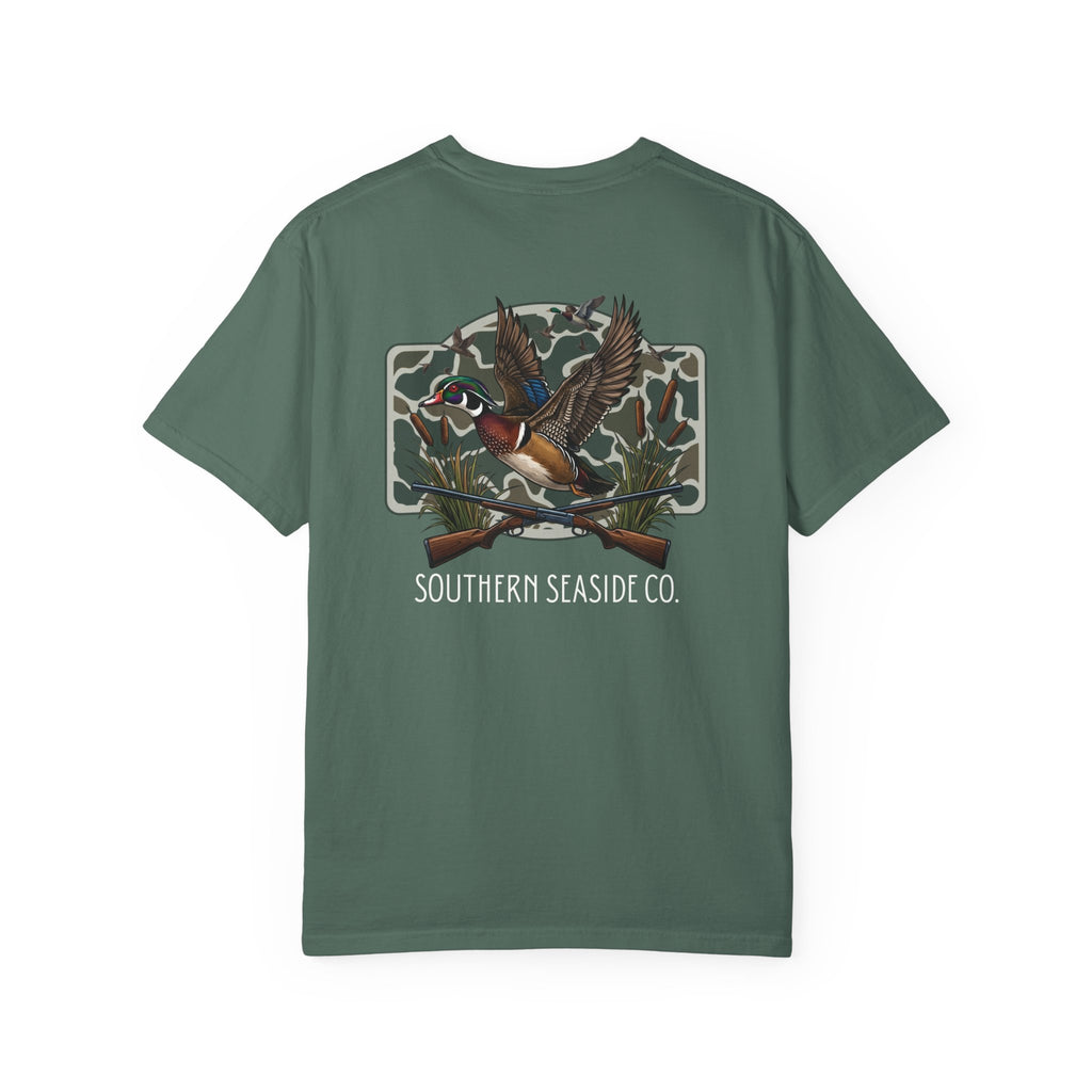 Duck Hunting Camo Logo Comfort Colors® Tee