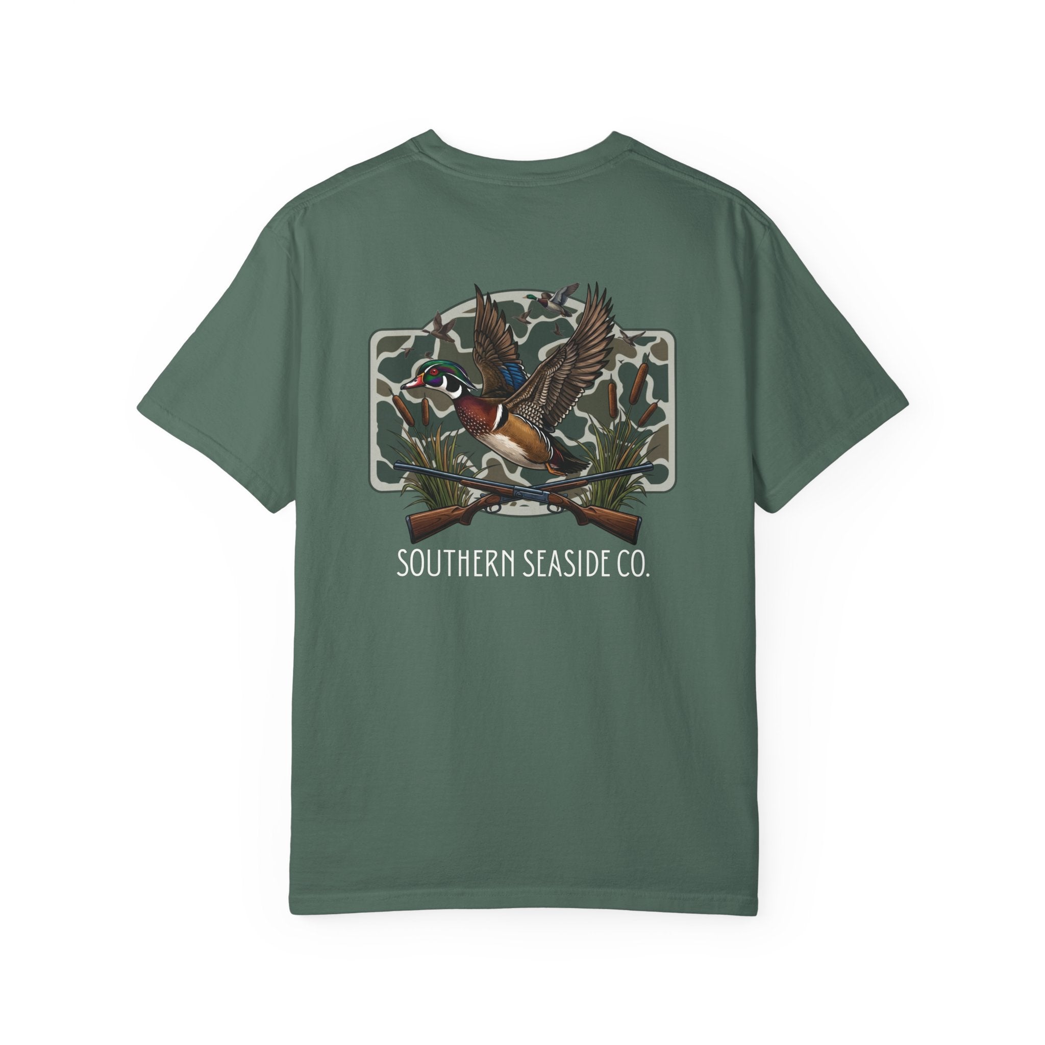 Duck Hunting Camo Logo Comfort Colors® Tee
