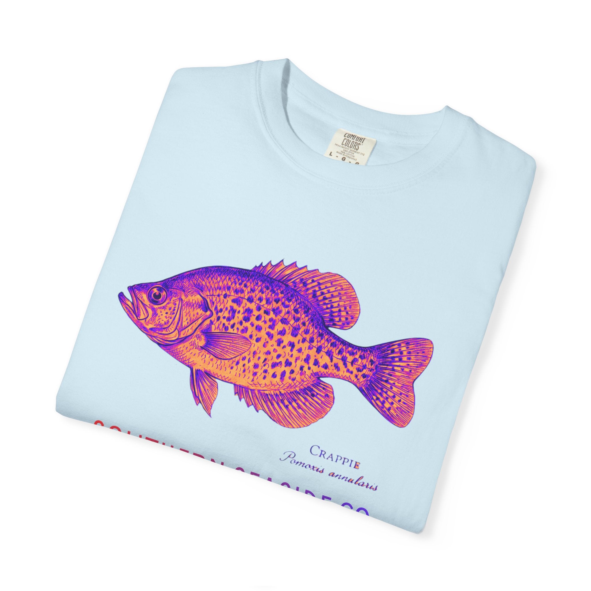 Crappie Fishing Comfort Colors Graphic Tee