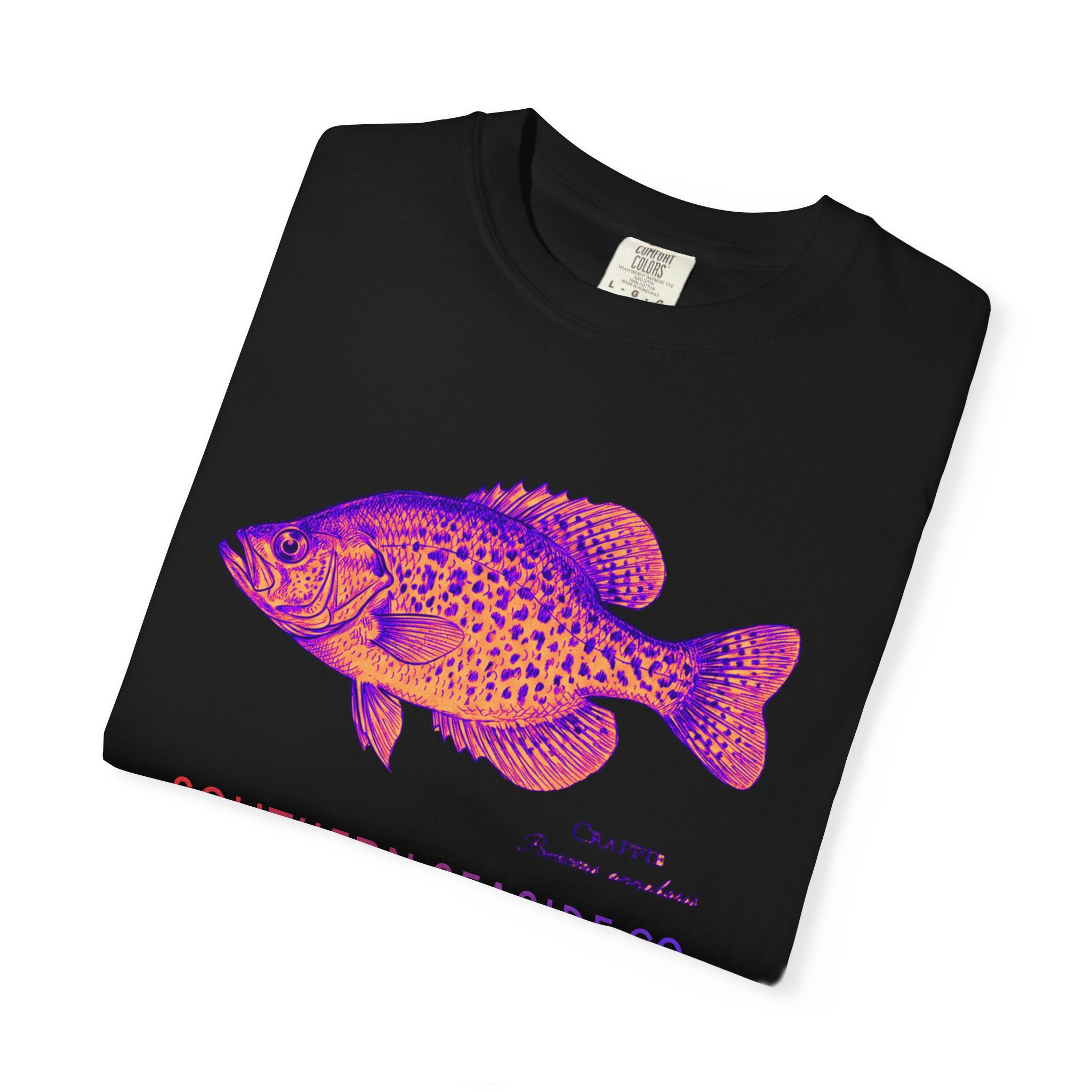 Crappie Fishing Comfort Colors Graphic Tee