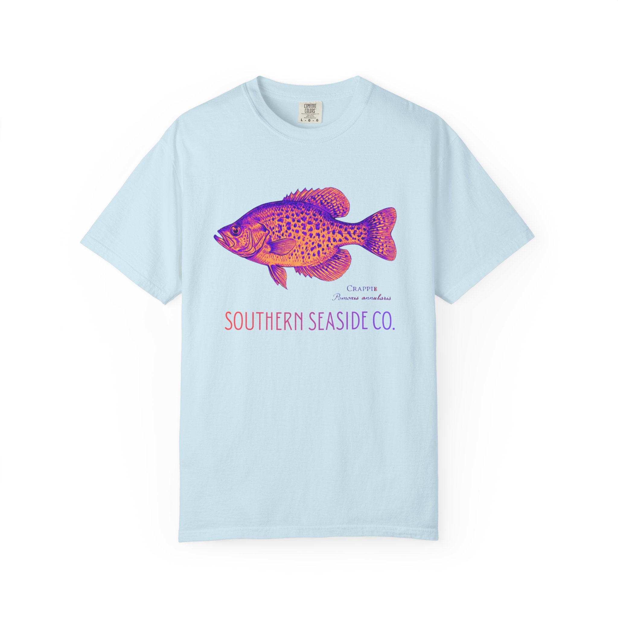 Crappie Fishing Comfort Colors Graphic Tee