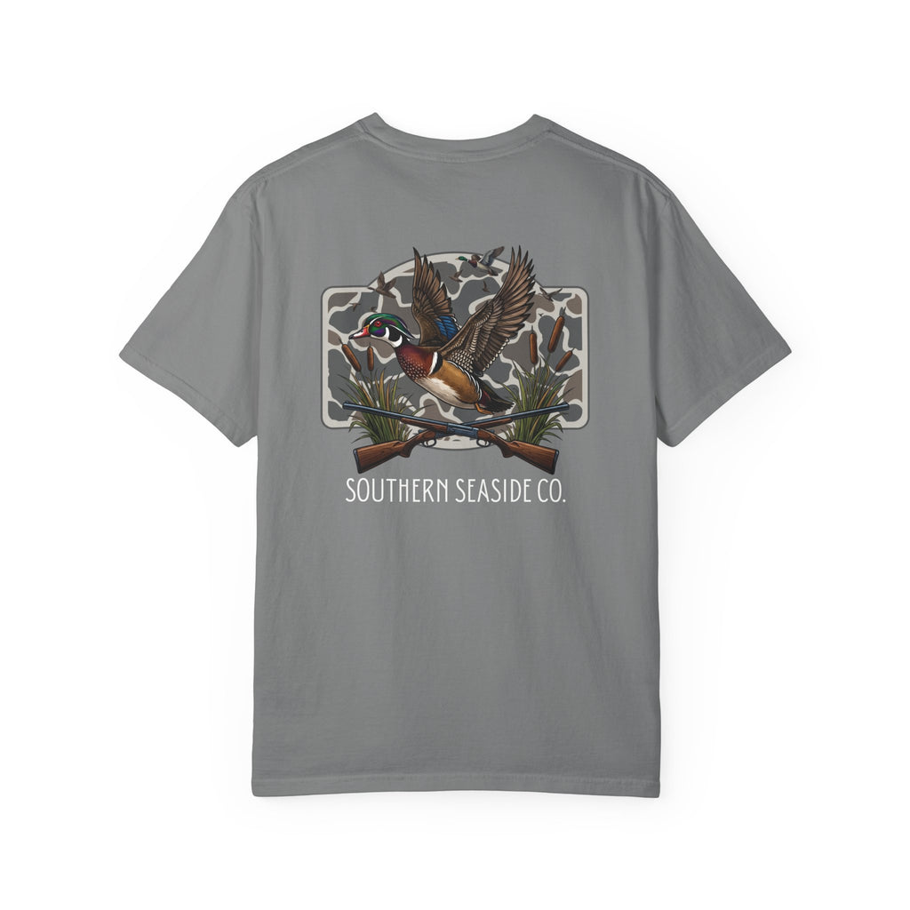 Duck Hunting Camo Logo Comfort Colors® Tee