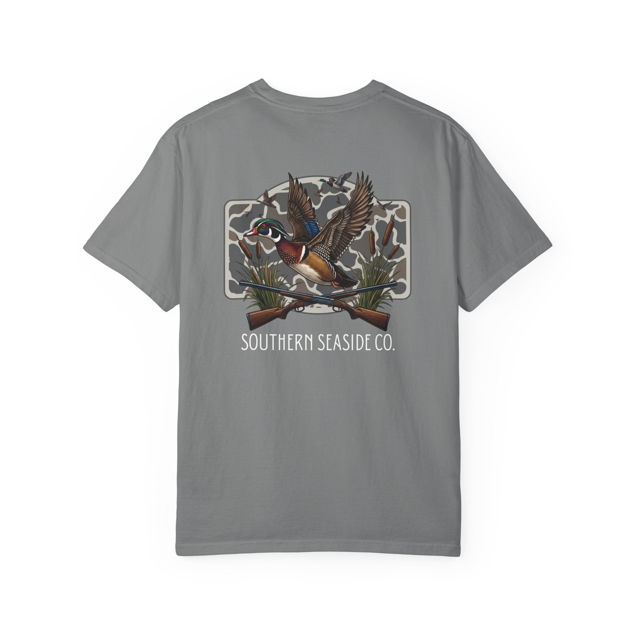 Duck Hunting Camo Logo Comfort Colors® Tee