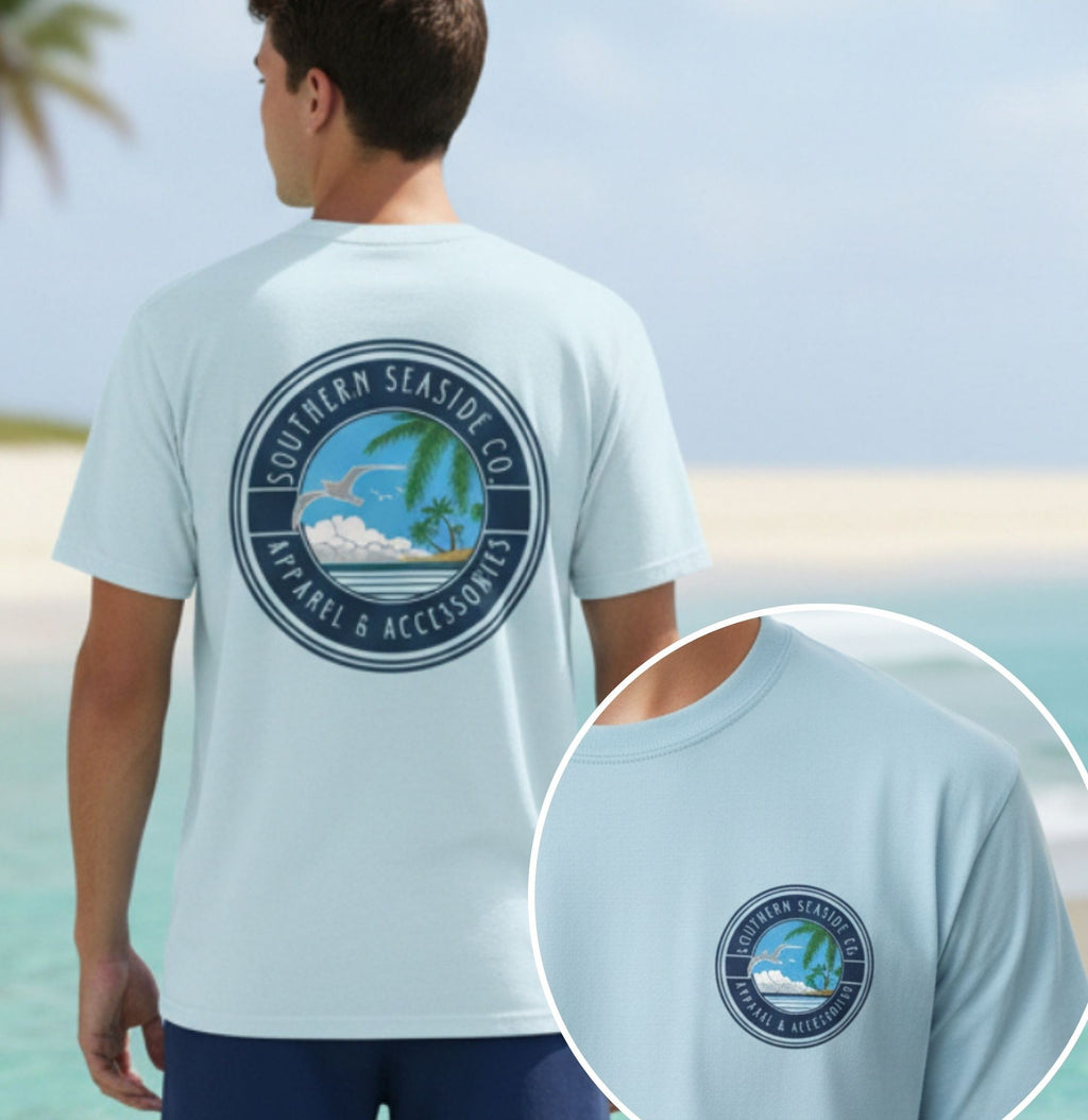 Southern Seaside Co Logo Tee Comfort Colors Edition