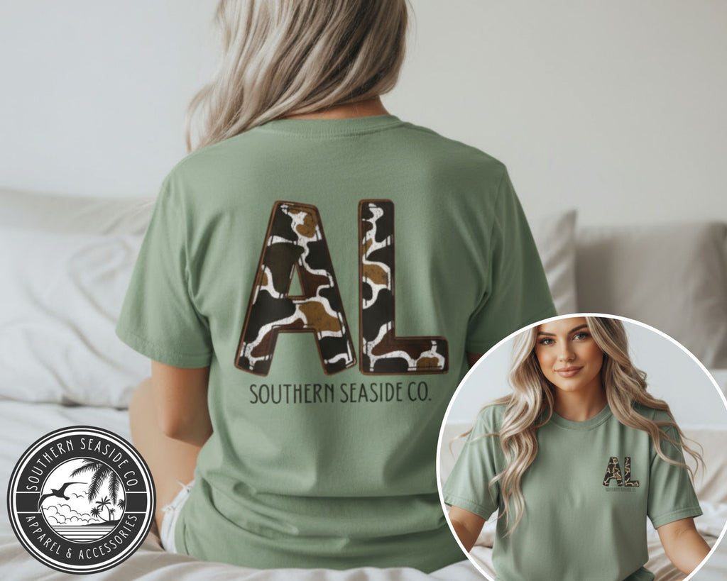 Camouflage Alabama Comfort Colors Graphic Tee