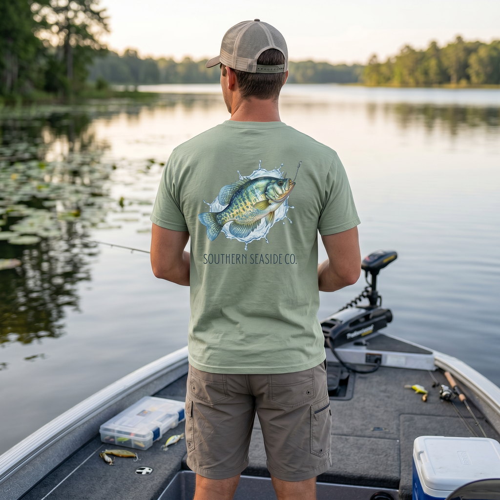 Southern Seaside Crappie Fishing Comfort Colors® Tee