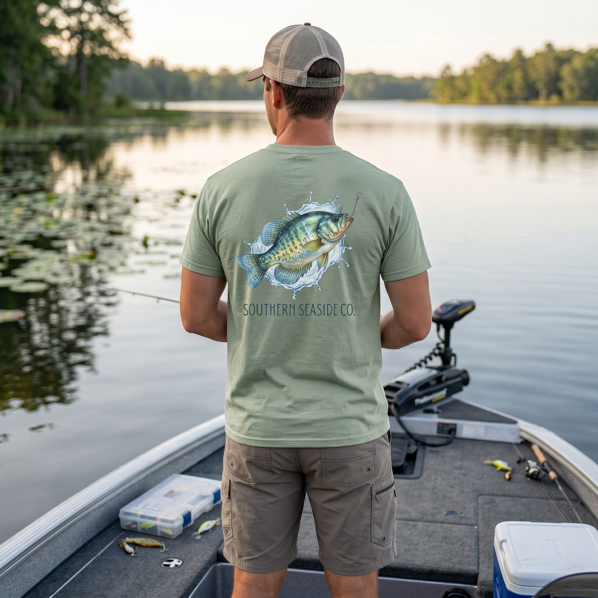 Southern Seaside Crappie Fishing Comfort Colors® Tee