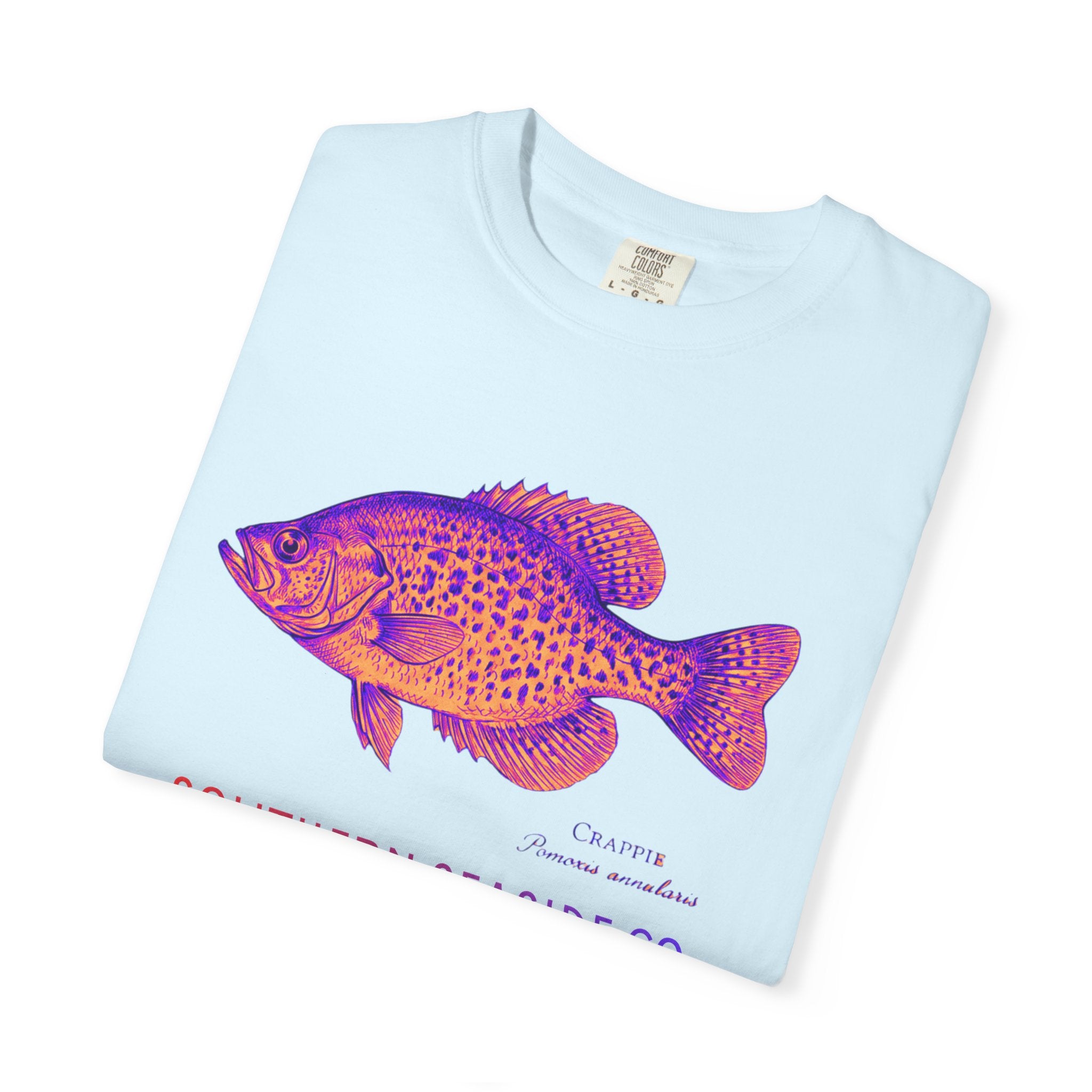 Crappie Fishing Comfort Colors Graphic Tee