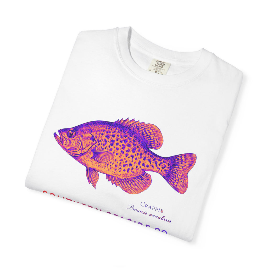 Crappie Fishing Comfort Colors Graphic Tee