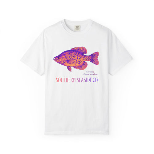 Crappie Fishing Comfort Colors Graphic Tee