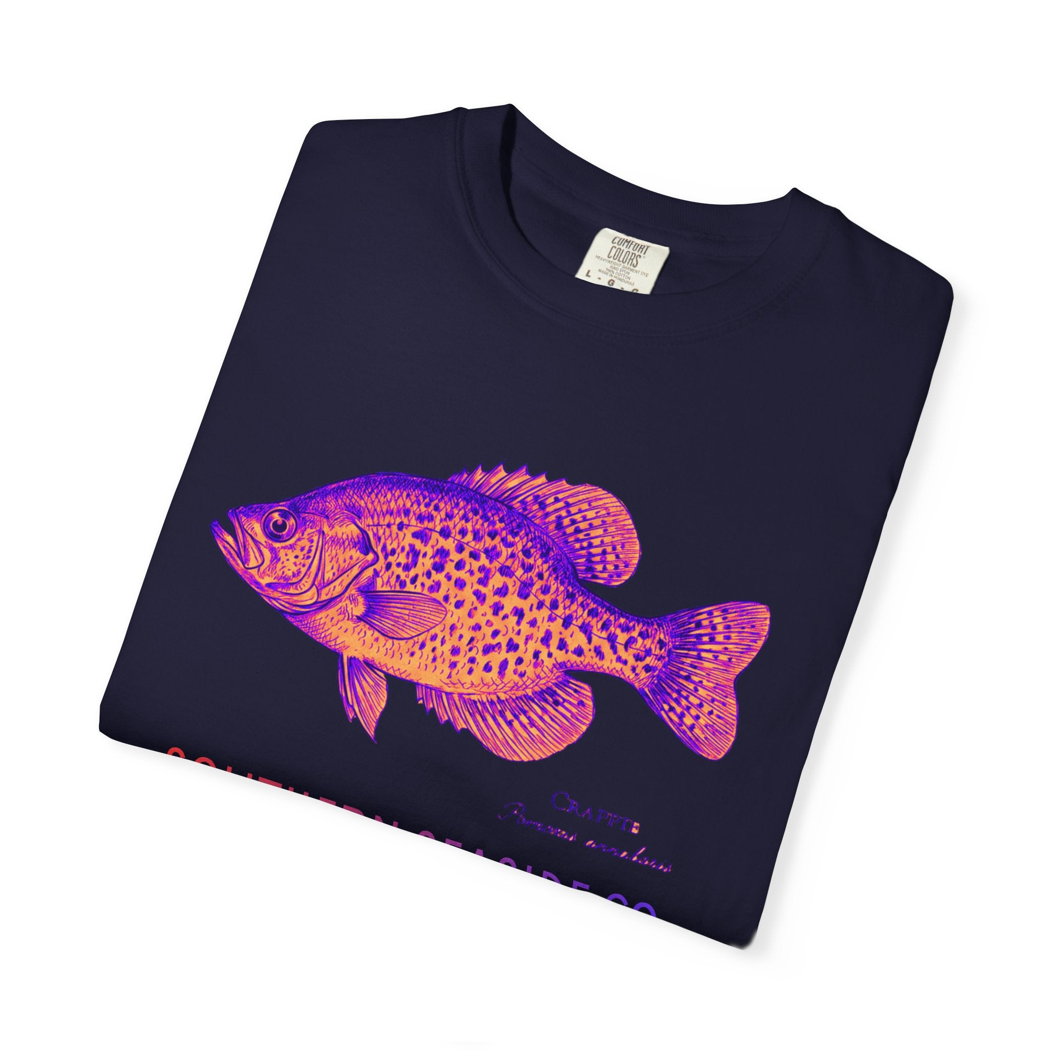Crappie Fishing Comfort Colors Graphic Tee