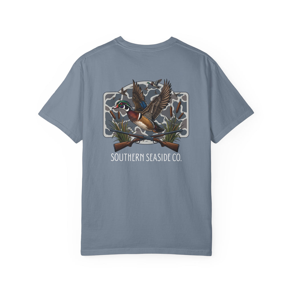 Duck Hunting Camo Logo Comfort Colors® Tee