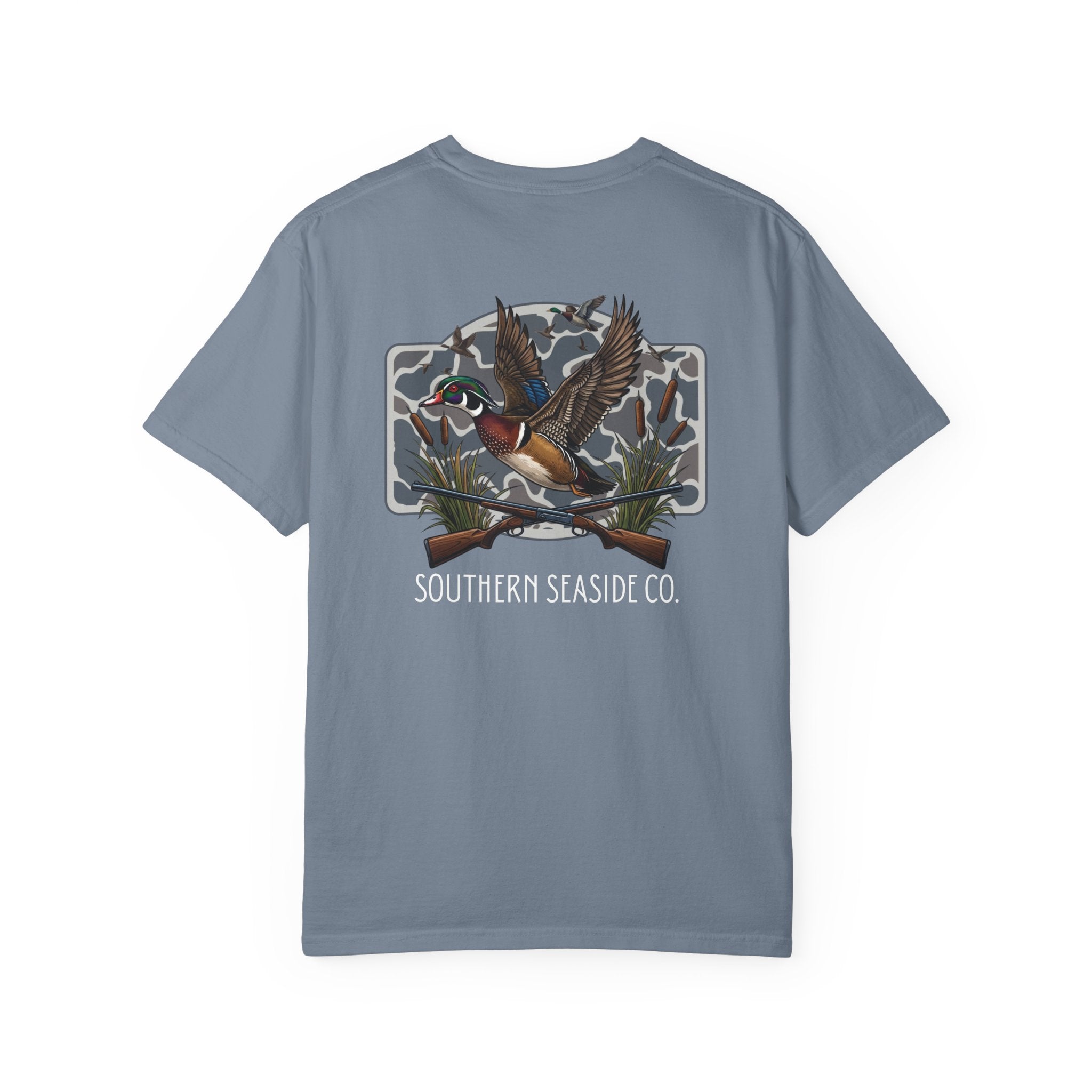 Duck Hunting Camo Logo Comfort Colors® Tee