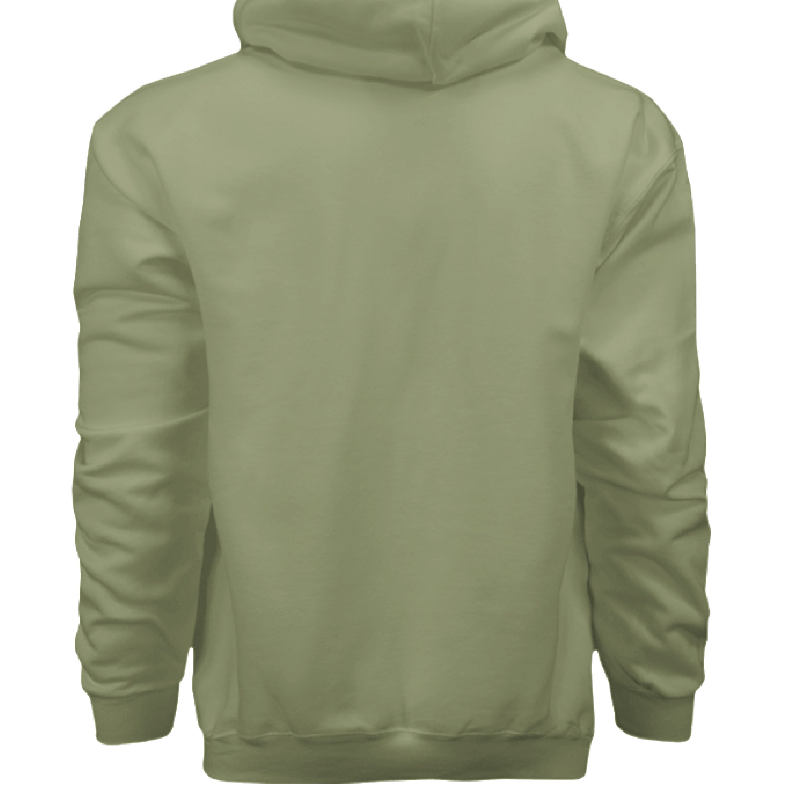Oregano Hanes Ultimate Cotton Hoodie - BACK VIEW