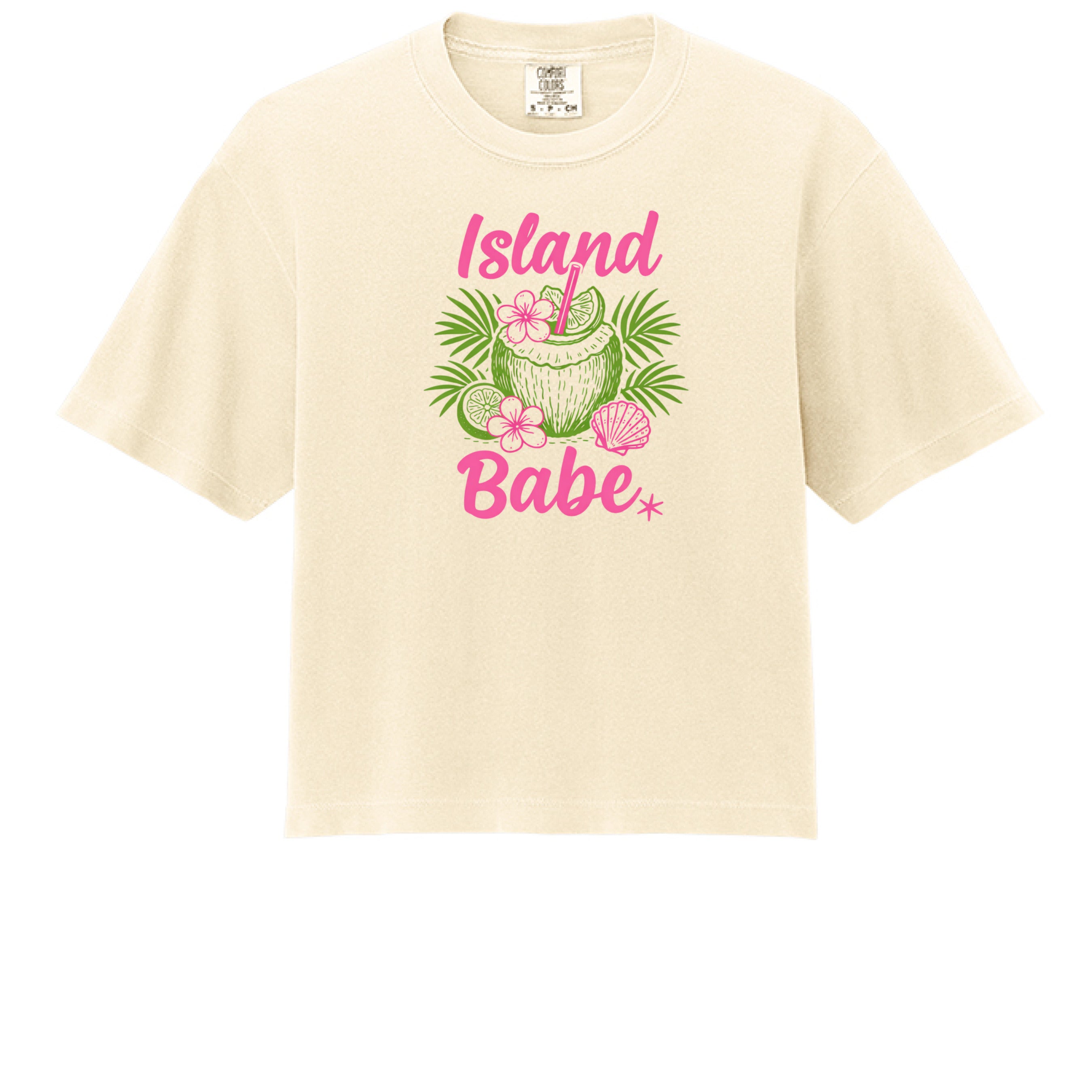 Island Babe Midi Comfort Colors T-Shirt