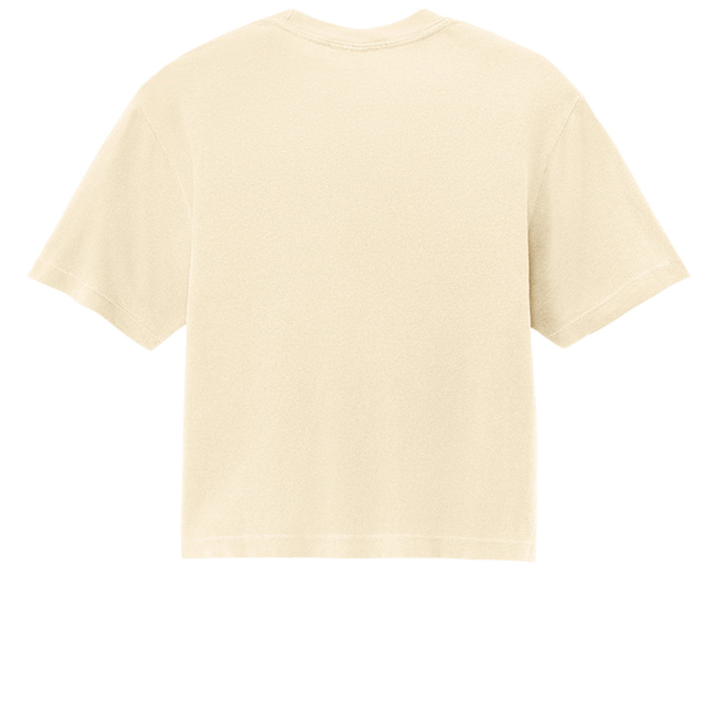 Comfort Colors Midi Cropped - Ivory - BACK VIEW